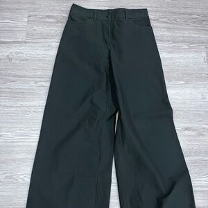 Lululemon City Sleek 5 Pocket Wide-Leg High-Rise Pant size 28
